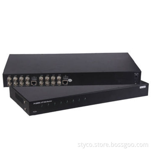 8-channel Active Automatic Distance Self-adapting Video Receivers with 1,000m Distance Transmission